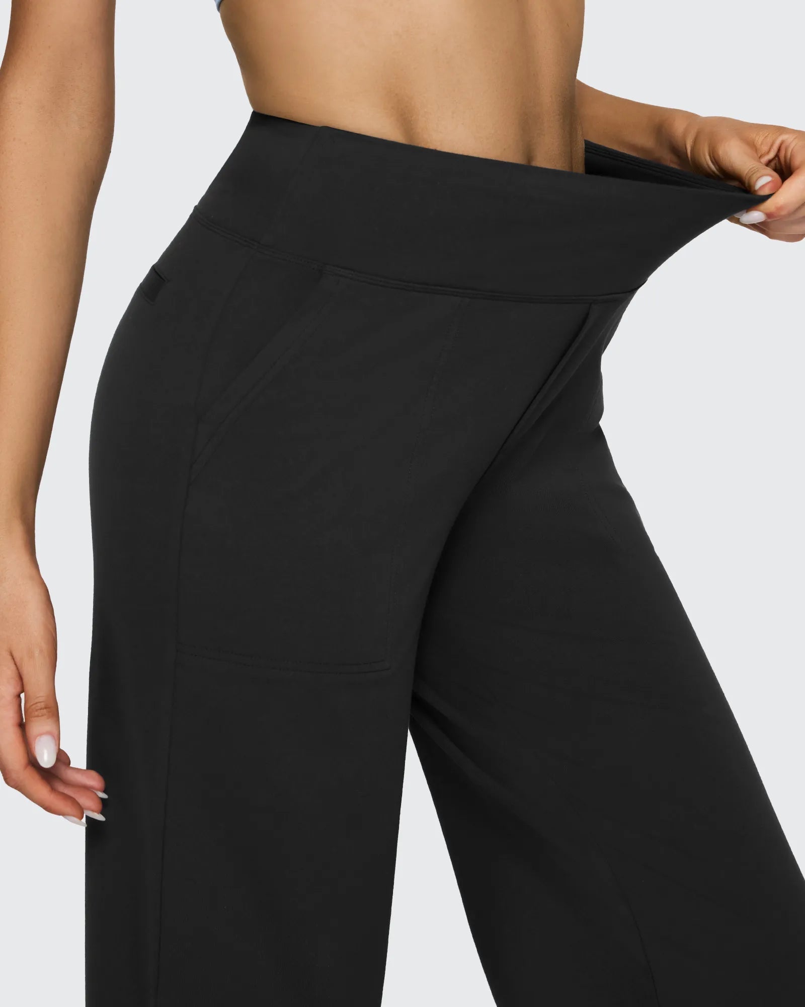 Ponte Wide Leg Pants
