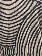 Striped Print Long Sleeve Button-Down Shirt