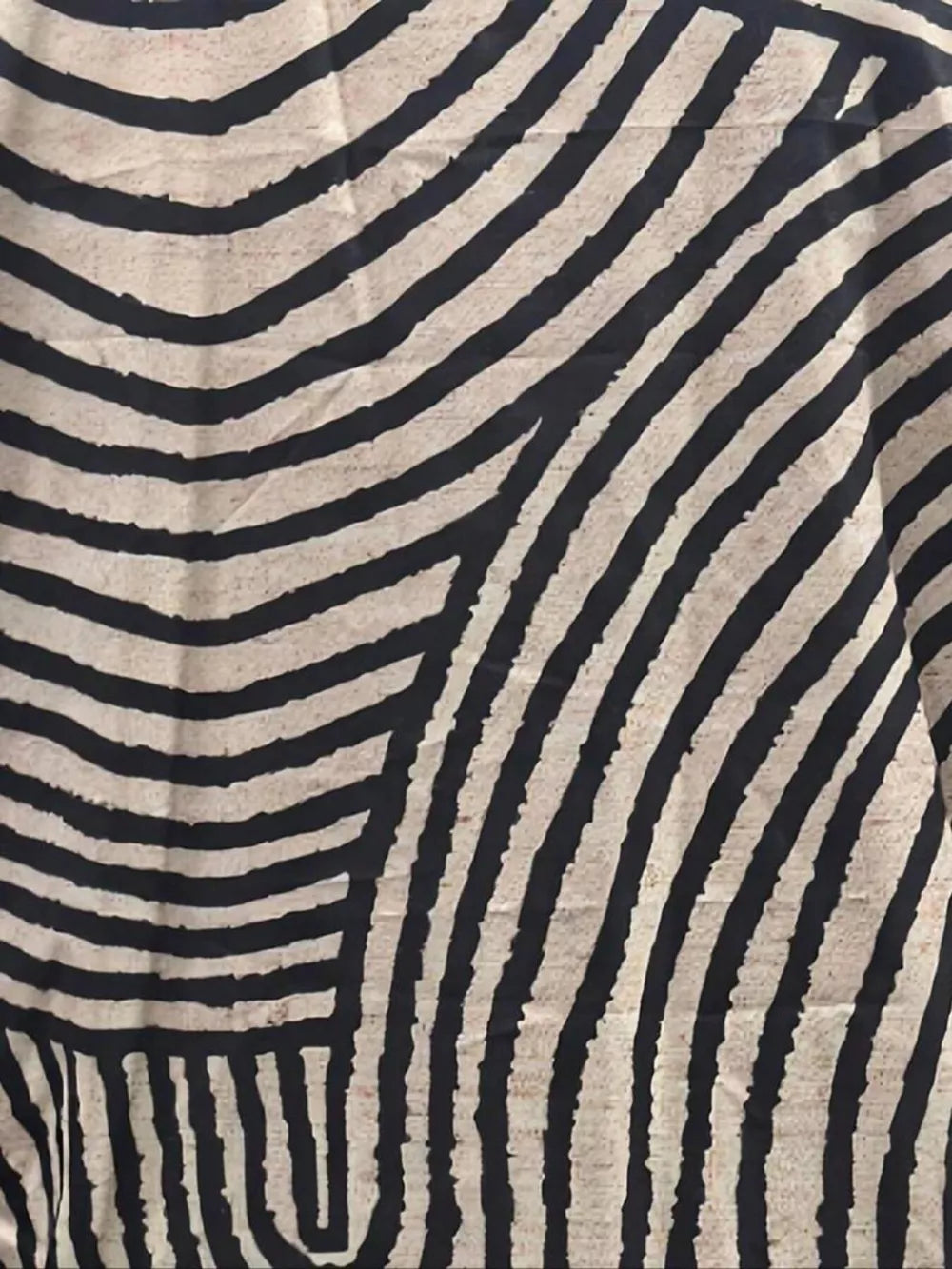 Striped Print Long Sleeve Button-Down Shirt