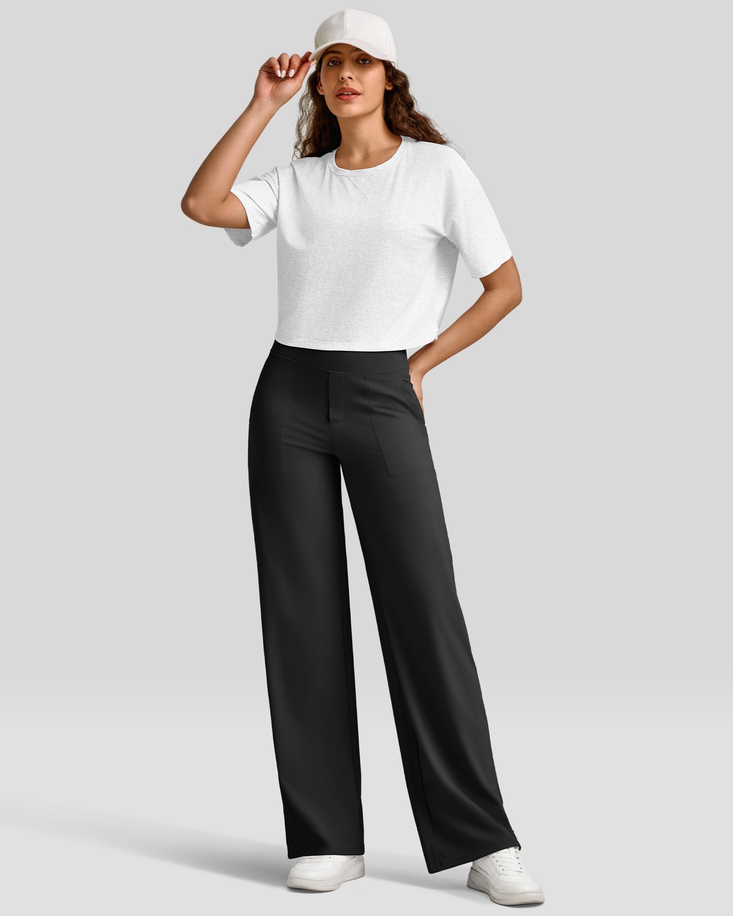 Ponte Wide Leg Pants